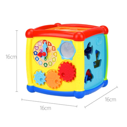 Educational Geometric baby Cube Toy - Humans Are Funny