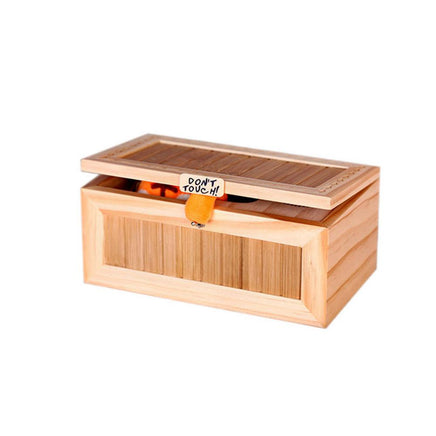 Cute Tiger Useless Wooden Box - Humans Are Funny