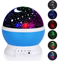 LED Projector Star Moon Night Light - Humans Are Funny