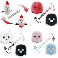 Reversible Flip Ghost Plush - Humans Are Funny