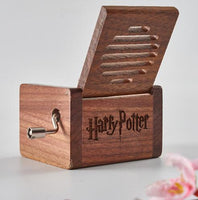 Hand Cranked Creative Music Box Harry Potter New Wooden Carved Music Box - Humans Are Funny