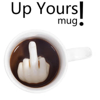 Middle Finger Coffee Mug - Humans Are Funny