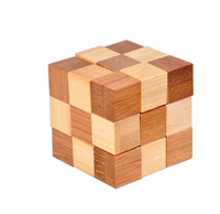 Square Bamboo Tic-Tac-Toe Wooden Toy - Humans Are Funny