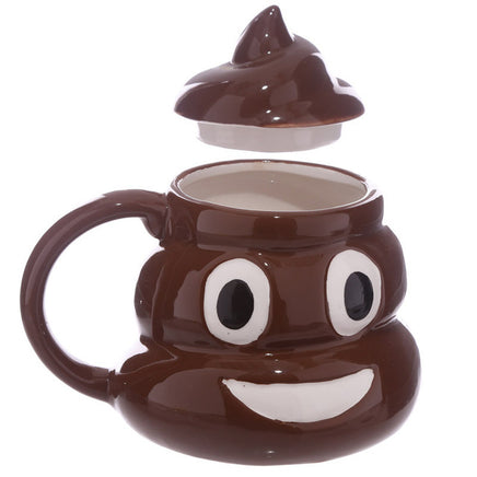 Poop Ceramic Coffee Mug - Humans Are Funny