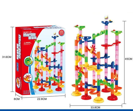 Construction Marble Race Run Maze - Humans Are Funny