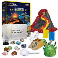 NATIONAL GEOGRAPHIC Earth Science Kit - Over 15 Science Experiments