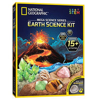 NATIONAL GEOGRAPHIC Earth Science Kit - Over 15 Science Experiments