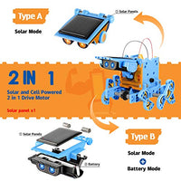 Sillbird STEM Projects 12 in 1 Solar Robot - 190 Pieces