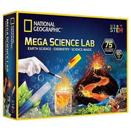 NATIONAL GEOGRAPHIC Mega Science Lab - 75 Easy Experiments