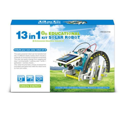 13 in 1 Solar Robot - Humans Are Funny