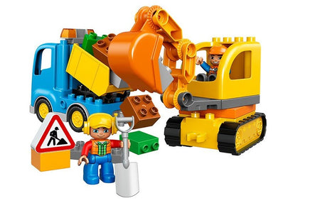 Lego Duplo Town Toy Truck and Tracked Excavator - Humans Are Funny