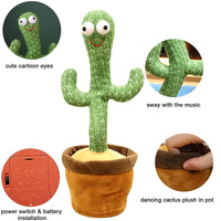 Dancing Cactus Plush Toy - Humans Are Funny