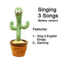 Dancing Cactus Plush Toy - Humans Are Funny