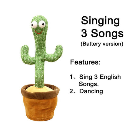 Dancing Cactus Plush Toy - Humans Are Funny