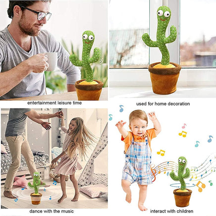 Dancing Cactus Plush Toy - Unique Toys Online | Humans Are Funny