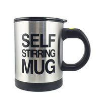 Stainless Steel Automatic Self Stirring Mug For Sale Online - Unique Toys | Humans Are Funny