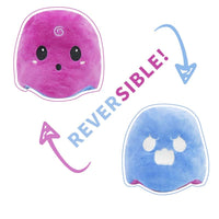 Reversible Flip Ghost Plush - Humans Are Funny