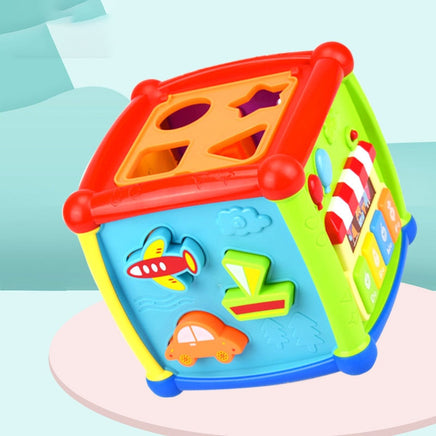 Educational Geometric baby Cube Toy - Humans Are Funny