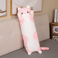 Cartoon Long Animals Plush Toy Squishy Sleeping Friend Stuff Cat Bunny Pig Fox Dinosaur Unicorn Doll Christmas Gift 70/90/120cm