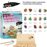 Mining Crystal Kids Treasure Gems Toys - Humans Are Funny