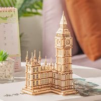 Tower Bridge,Big Ben Wooden Puzzle Toy - Humans Are Funny