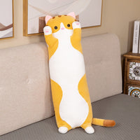 Cartoon Long Animals Plush Toy Squishy Sleeping Friend Stuff Cat Bunny Pig Fox Dinosaur Unicorn Doll Christmas Gift 70/90/120cm