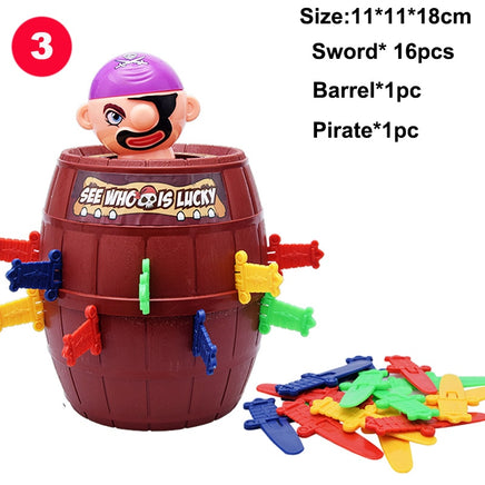 Pirate Barrel Game Toy - Humans Are Funny