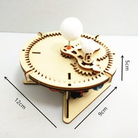 Science Toys Solar System Model Astronomy Sun Earth Moon Planet Experiment Educational Toy For Children School Electric STEM Kit