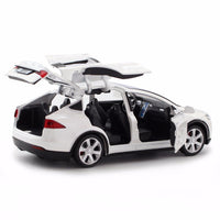 New 1:32 Tesla MODEL X Alloy Car Model Diecasts & Vehicles Toy - Humans Are Funny