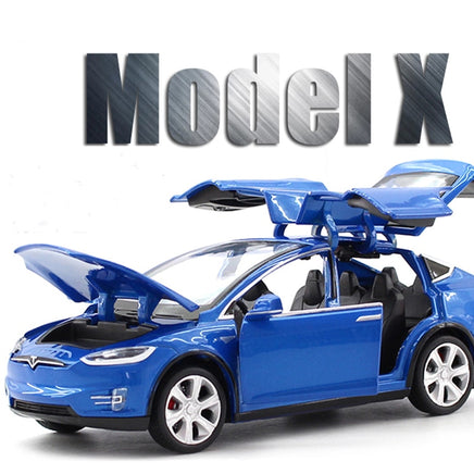 New 1:32 Tesla MODEL X Alloy Car Model Diecasts & Vehicles Toy - Humans Are Funny