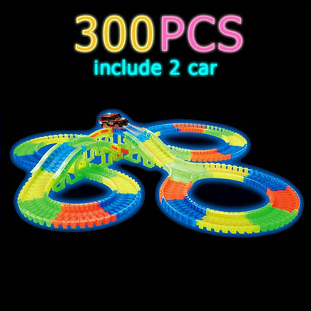 Glowing Flexible Car Track Toy - Humans Are Funny