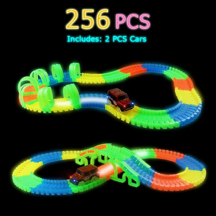 Glowing Flexible Car Track Toy - Humans Are Funny