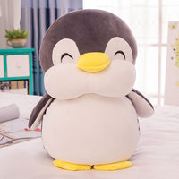 30-55cm Soft Fat Penguin Plush Toys Stuffed Cartoon Animal Doll Fashion Toy for Kids Baby Lovely Girls Christmas Birthday Gift