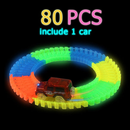 Glowing Flexible Car Track Toy - Humans Are Funny