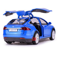 New 1:32 Tesla MODEL X Alloy Car Model Diecasts & Vehicles Toy - Humans Are Funny