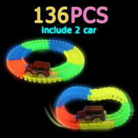 Glowing Flexible Car Track Toy - Humans Are Funny