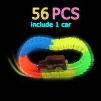 Glowing Flexible Car Track Toy - Humans Are Funny