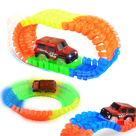 Glowing Flexible Car Track Toy - Humans Are Funny