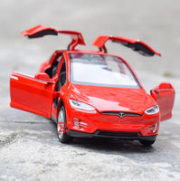 New 1:32 Tesla MODEL X Alloy Car Model Diecasts & Vehicles Toy - Humans Are Funny