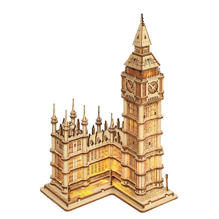 Tower Bridge,Big Ben Wooden Puzzle Toy - Humans Are Funny