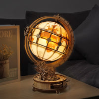 Wooden LED Wooden Globe - Humans Are Funny