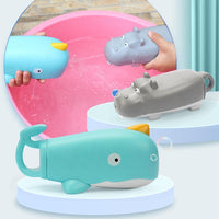 Cute Whale Shark Water Gun Game - Humans Are Funny