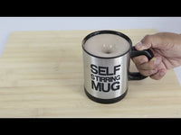 Stainless Steel Automatic Self Stirring Mug